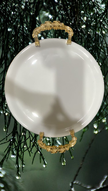 প্রিমিয়াম সিরামিক ট্রে – 12 ইঞ্চি